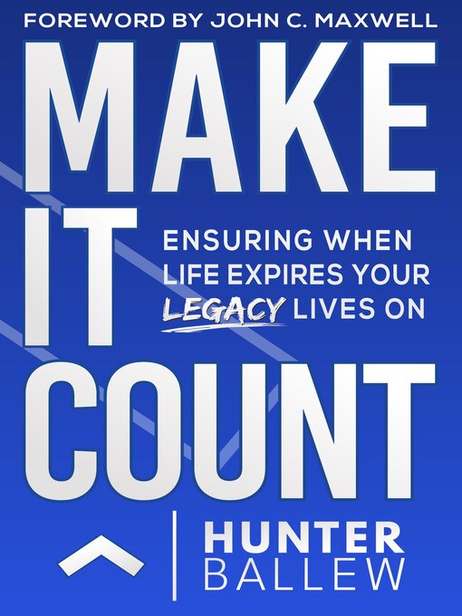 Cover image for Make It Count